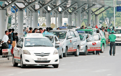 Di chuyển từ sân bay Tân Sơn Nhất về trung tâm Sài Gòn