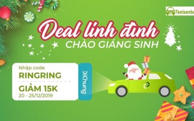 Taxi  Sân Bay Chào Giáng Sinh – Deal Lung Linh