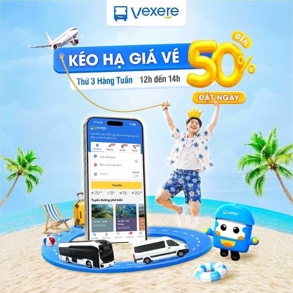 Ưu đãi Đặt Vé xe Rẻ