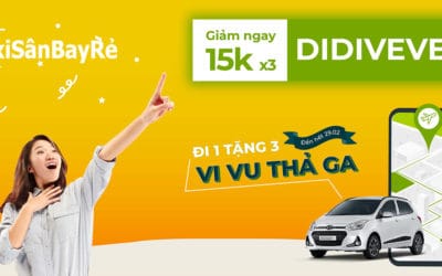 Taxi Sân Bay – Đặt 1 tặng 3, vi vu thả ga