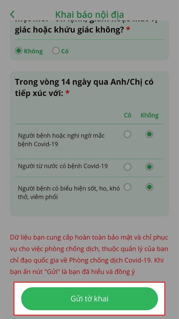 Khai báo y tế khi đi máy bay, xe khách trên App PC Covid - hinh 012