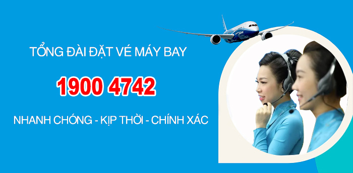 Tổng đài đặt vé máy bay Vietnam Airlines