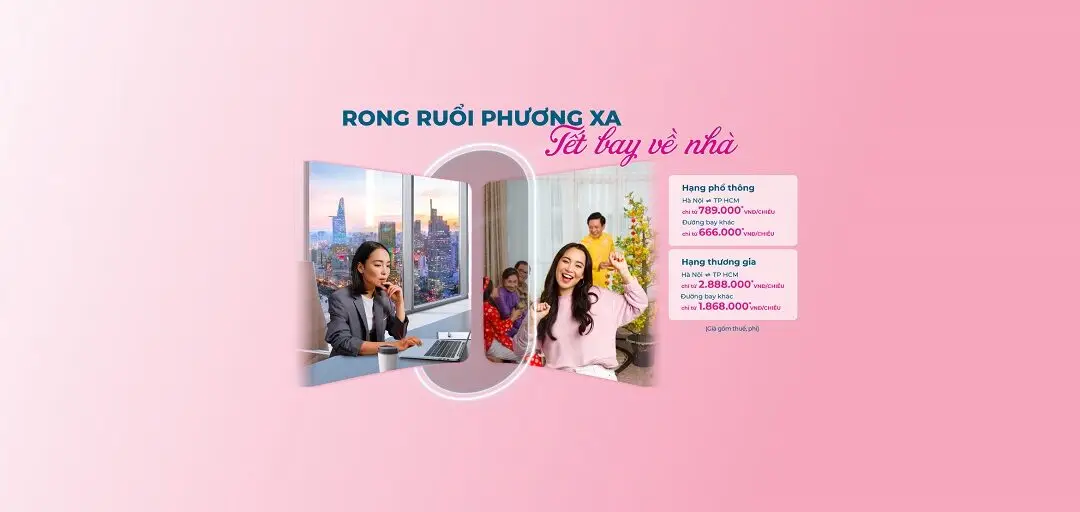 Ưu Đãi Đồng Giá Vé Tết Vietnam Airlines