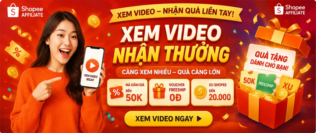 Affiliate shopee Mời bạn xem video - bn 0