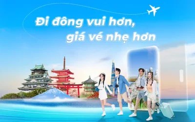 Vietnam Airlines Ưu đãi mua theo nhóm – Giảm đến 15%